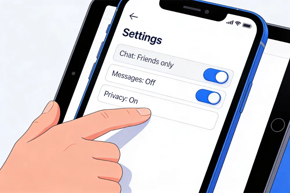 Roblox privacy settings
