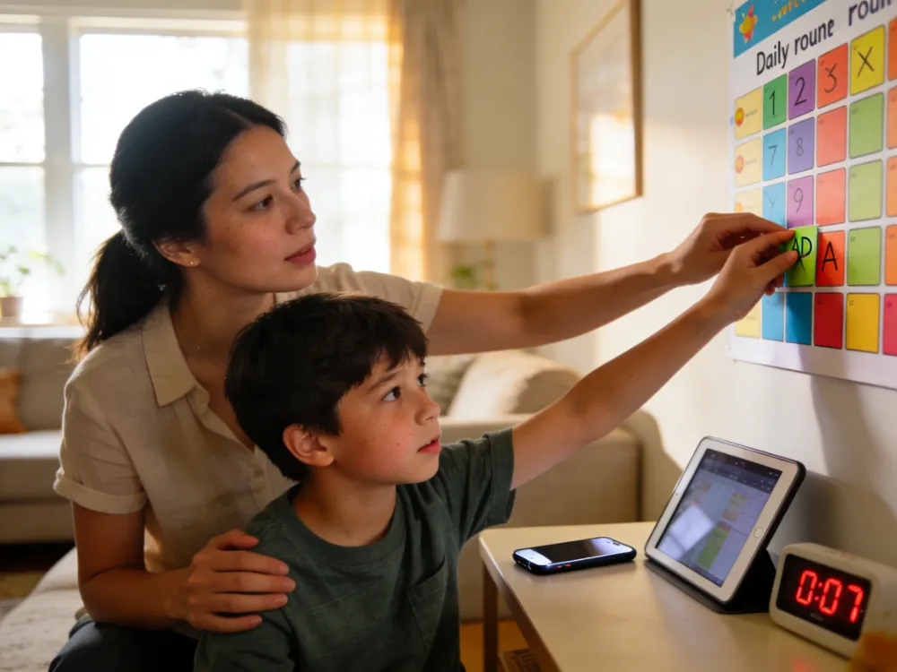 ADHD and Screen Time Management Strategies for Kids at Home