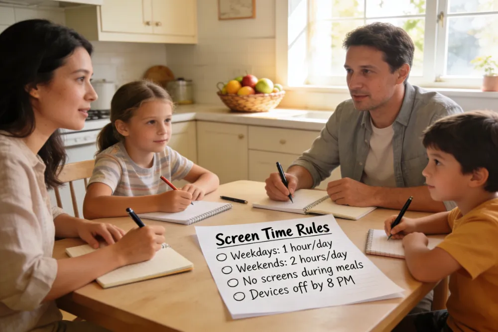 toddler screen time guidelines