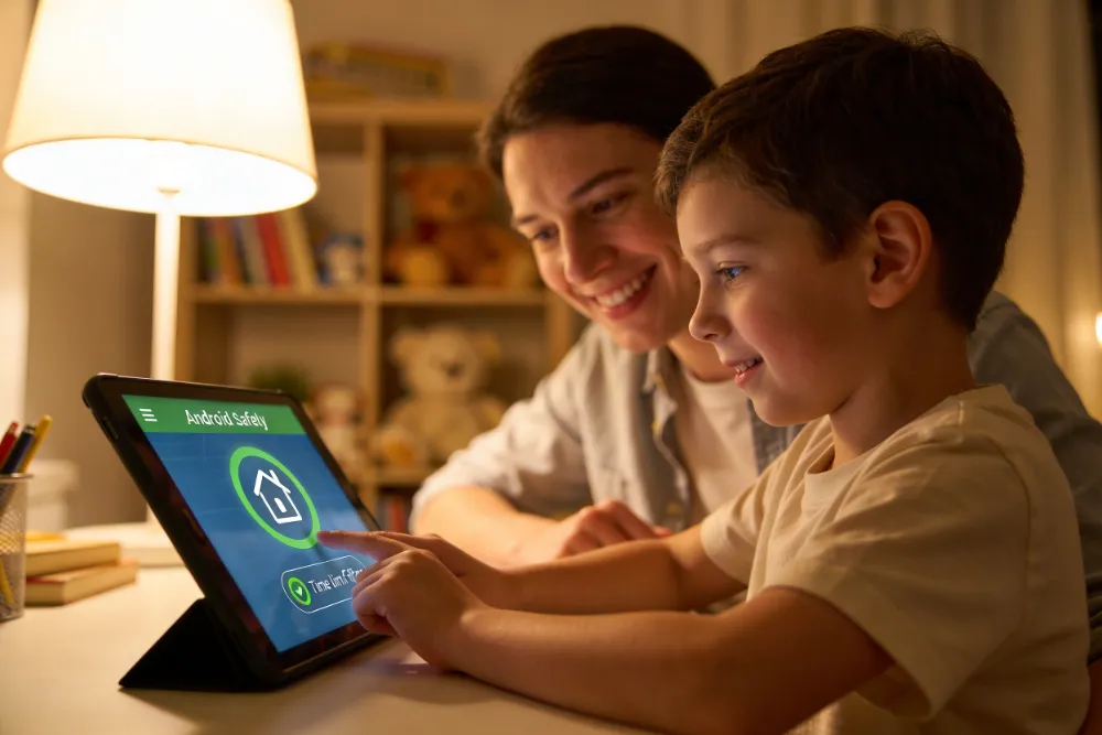 Setting up parental controls on Android